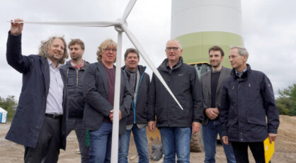 Sechste Windenergieanlage in Berlin